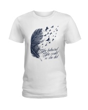 Horse She Believed She Could So She Did Ladies T-Shirt tile