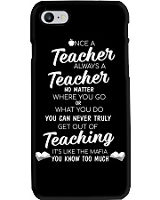 Teacher Once A Teacher Phone Case thumbnail