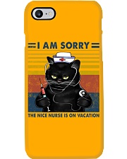 Nurse The Nice Nurse Is On Vacation Phone Case tile