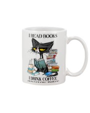 THAT'S WHAT I DO I READ I DRINK COFFEE AND I KNOW Mug tile