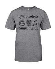 If It Involves Music Classic T-Shirt thumbnail