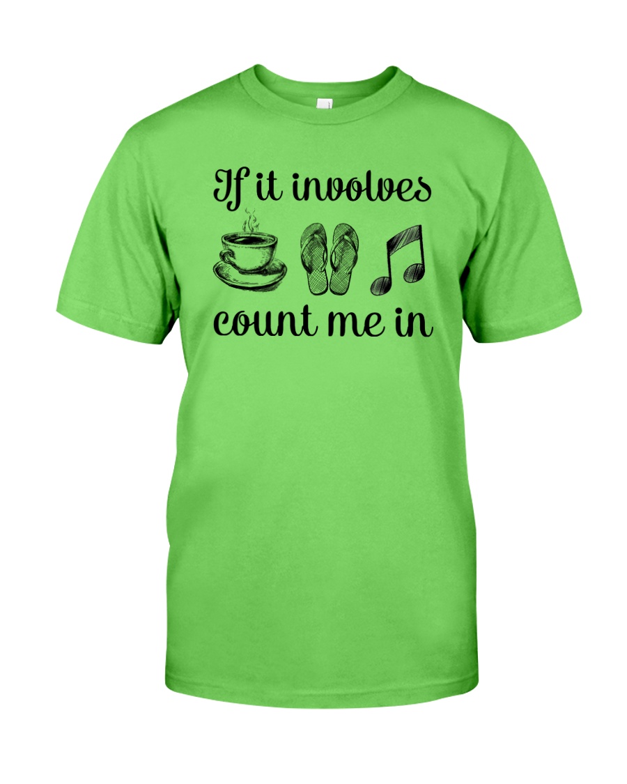 If It Involves Music Classic T-Shirt