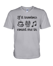 If It Involves Music V-Neck T-Shirt thumbnail