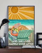 Book And She Lived Happily Ever After Poster 11x17 Poster lifestyle-poster-2