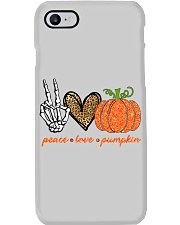 PEACE LOVE PUMPKIN Phone Case tile