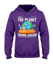 Save The Planet Think Green T-Shirts Hooded Sweatshirt tile
