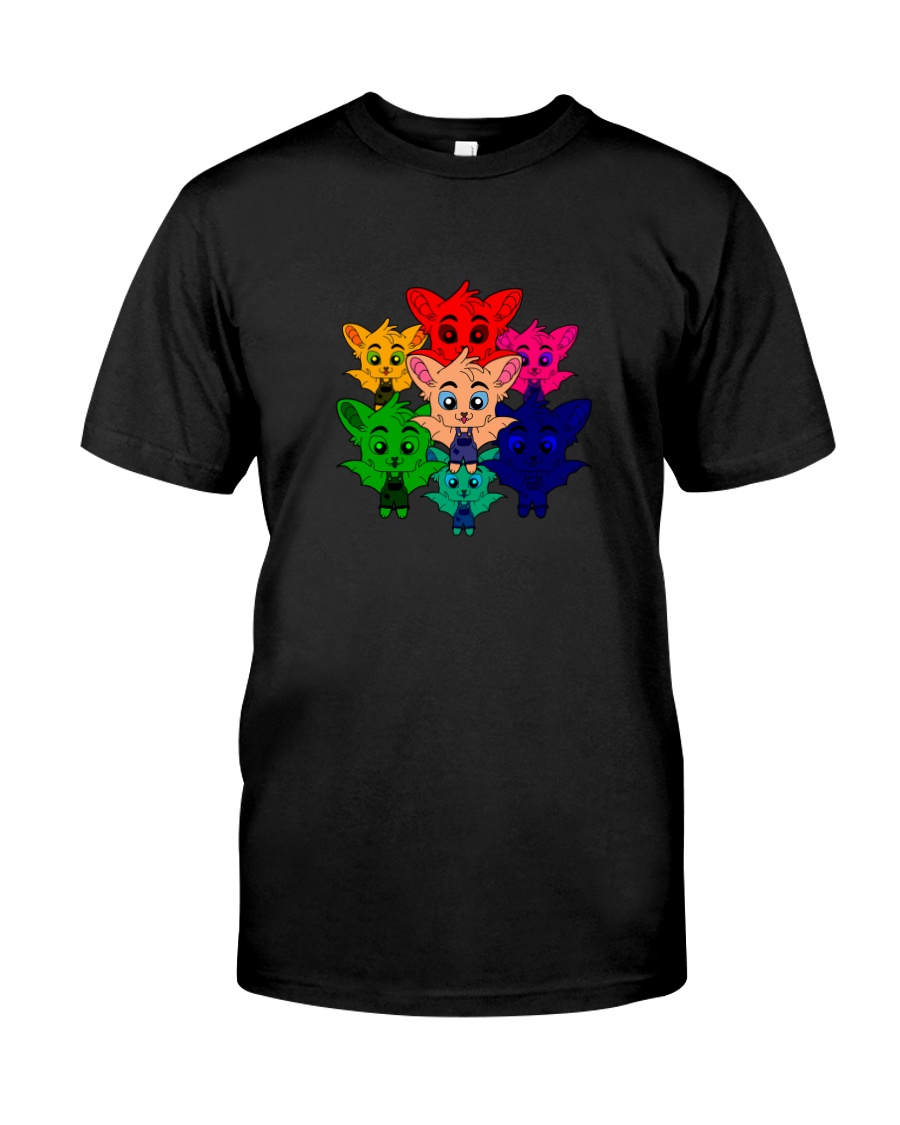 Live In Color - Tommy the Tomato Bat Line Classic T-Shirt