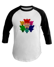 Live In Color - Tommy the Tomato Bat Line Baseball Tee thumbnail