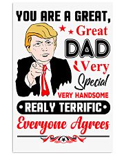 GREAT DAD MUG 11x17 Poster thumbnail