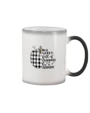 Pumpkin- Be a grandmommy Color Changing Mug tile