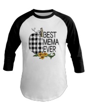 Pumpkin- Best Mema ever Baseball Tee tile