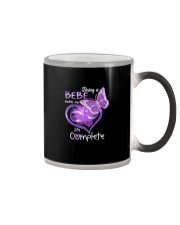 Being a Bebe makes my life complete Color Changing Mug tile