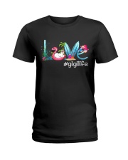 Love gigilife Summer Ladies T-Shirt tile