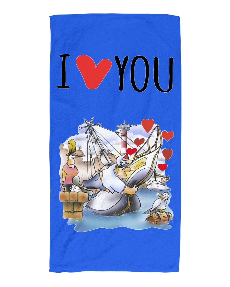 Beach Towel for Sailing Fans Beach Towel