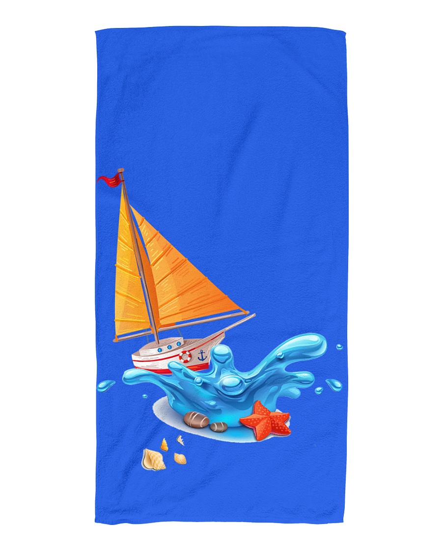 Shop Sailboat Beach Towel for seaside or Sailing Beach Towel
