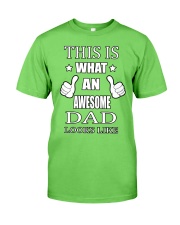 My Awesome Dad Classic T-Shirt front