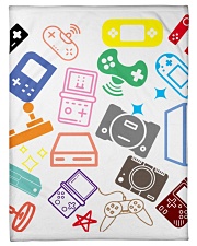 consoles gaming design Small Fleece Blanket - 30" x 40" thumbnail