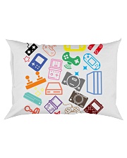 consoles gaming design Rectangular Pillowcase thumbnail