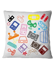 consoles gaming design Square Pillowcase thumbnail