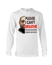 please I cant breathe Long Sleeve Tee thumbnail