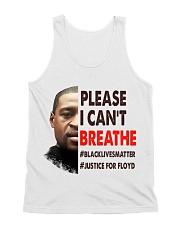 please I cant breathe All-over Unisex Tank thumbnail