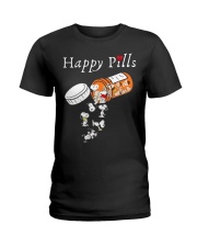 Happpy Pills Ladies T-Shirt front
