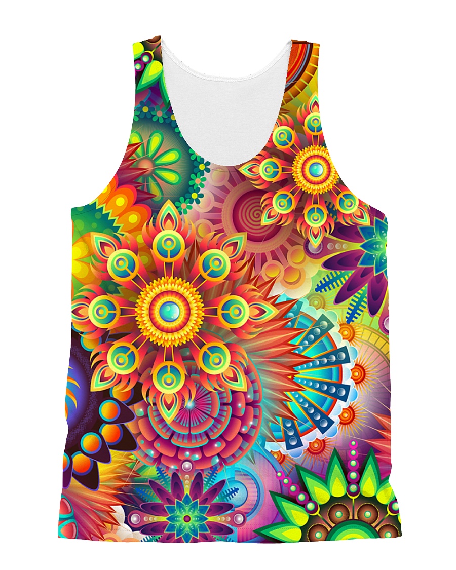 Colorful Abstract All Over Shirt All-over Unisex Tank