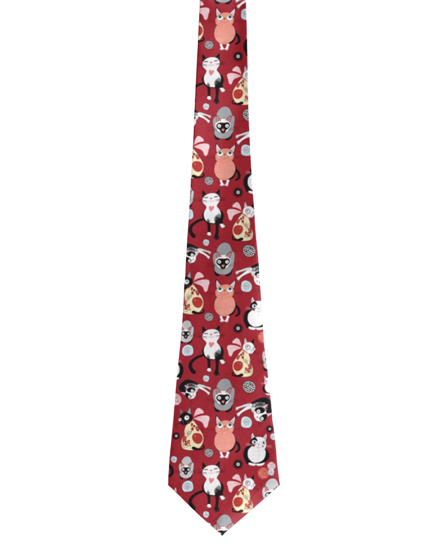 Cute Cat Tie Tie