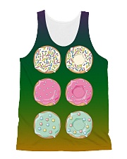 Donut All Over Tank Top All-over Unisex Tank front