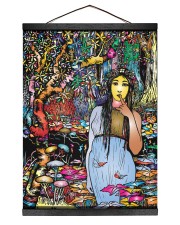 Wild Girl 12x16 Black Hanging Canvas thumbnail