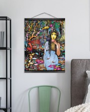 Wild Girl 16x20 Black Hanging Canvas aos-hanging-canvas-16x20-lifestyle-front-04