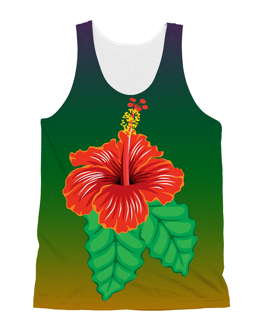 Cute Flower All Over Tank Top All-over Unisex Tank