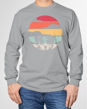 Australian Shepherd Retro Style Long Sleeve Tee garment-tshirt-longsleeve-front-01