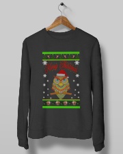 Owl Merry Christmas Hoodies Crewneck Sweatshirt lifestyle-unisex-sweatshirt-front-10