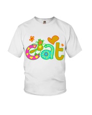 cat t-shirt for kids Youth T-Shirt front