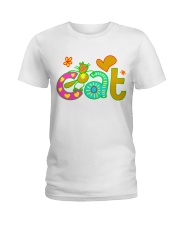 cat t-shirt for kids Ladies T-Shirt thumbnail