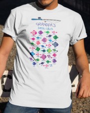Custom Grandpa's Best Catch Classic T-Shirt apparel-classic-tshirt-lifestyle-28