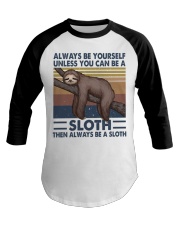 Always Be Yourself Baseball Tee tile