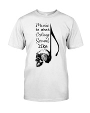 What Feelings Sound Like Premium Fit Mens Tee tile