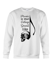 What Feelings Sound Like Crewneck Sweatshirt tile