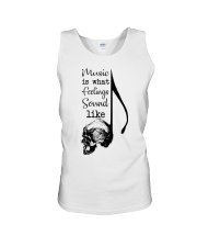 What Feelings Sound Like Unisex Tank tile
