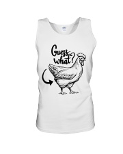 Guess What Chicken Funny Unisex Tank tile