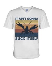 It Aint Gonna Suck Itself V-Neck T-Shirt thumbnail