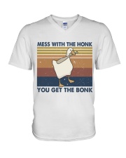 Mess With The Honk V-Neck T-Shirt thumbnail