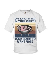 Once You Put My Meat Funny Youth T-Shirt thumbnail