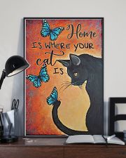 Home Is Where Your Cat is 11x17 Poster lifestyle-poster-2