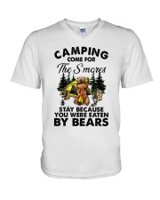 Camping Come For V-Neck T-Shirt tile