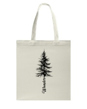 Wander Pine Tree Tote Bag thumbnail