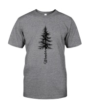 Wander Pine Tree Classic T-Shirt front