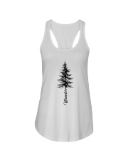 Wander Pine Tree Ladies Flowy Tank thumbnail
